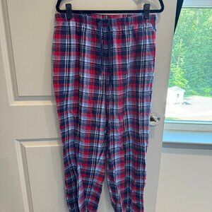L.L. Bean Women's Checkered Drawstring Pajama Pants - Size US Large Regular